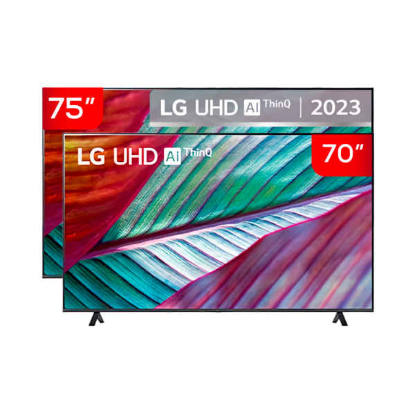 Combo LG 2x1 Televisor 75" 4K  + Televisor 70" 4K | 75UR7800PSB / 70UR7800PSB - 957208 / 957236