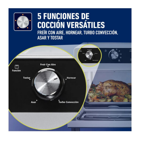 Horno Con Freidora De Aire Oster | Color Negro | 22 Litros De Capacidad | TSSTTVMAF1 - 981126 - Imagen 5