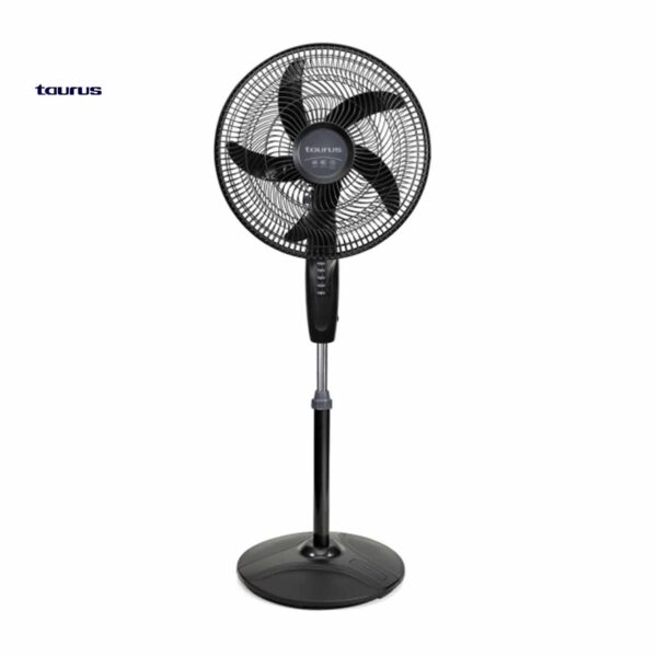 Ventilador de pedestal Taurus 16" | 3 velocidades, 5 aspas | TURBO 1000 - 981741