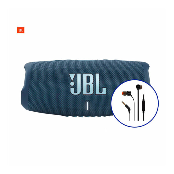 Combo JBL Bocina portátil Charge 5 + Audífonos T110