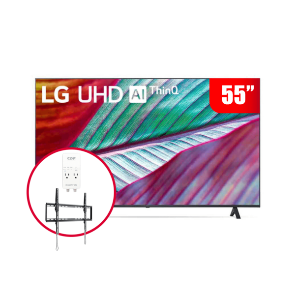 Combo Televisor LG 55" Smart Tv 4K UR78 2023 | 55UR7800PSB