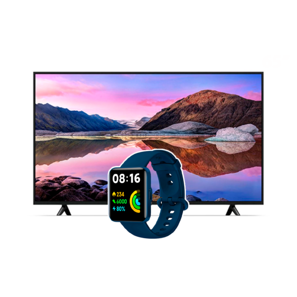 Combo Xiaomi Televisor De 65" 4K Android + SmartWatch Redmi Watch 2 | L65M7-7ASA / 35916