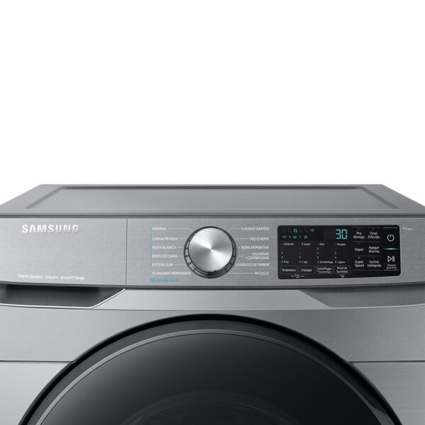 Lavadora Samsung de 22kg Carga Frontal con Super Speed | WF22R6270AP/AP - 981484 - Imagen 4