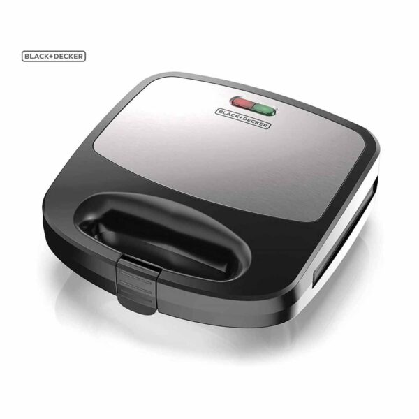 Estacion de desayuno Black+Decker 3 en 1 | waflera, parrilla y sandwichera | WM2000S-LA - 981670