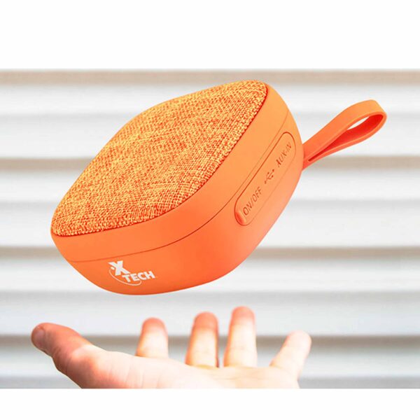 Mini bocina portátil Xtech bluetooth | XTS-600OR - 957063 - Imagen 3