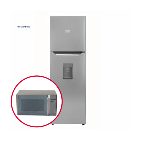 Combo Refrigeradora Frigidaire Top Mount | 9 ft³ iluminación LED | FRTS09K3HUS