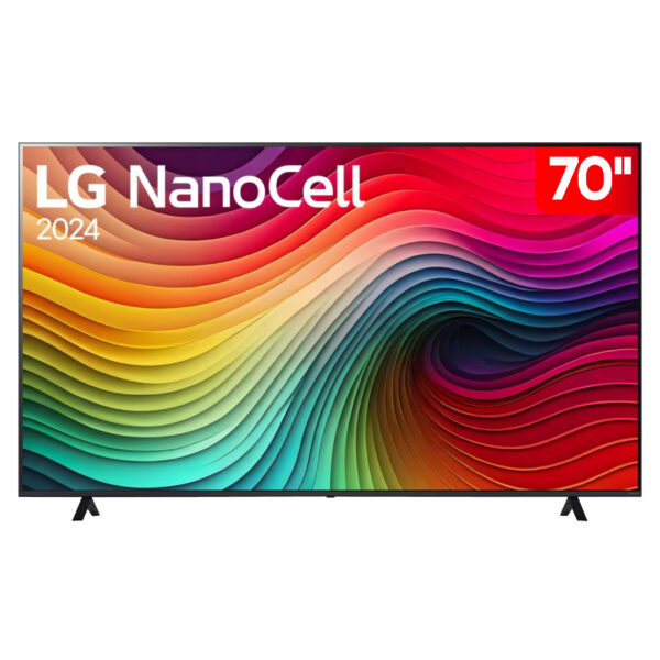 Televisor LG De 70" NanoCell Smart Tv 4K | THINQ AI | WebOs 24 | 70NANO80TSA