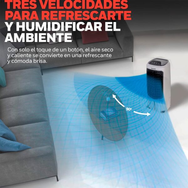 Enfriador de Aire Evaporativo Honeywell TC10PE - Imagen 5