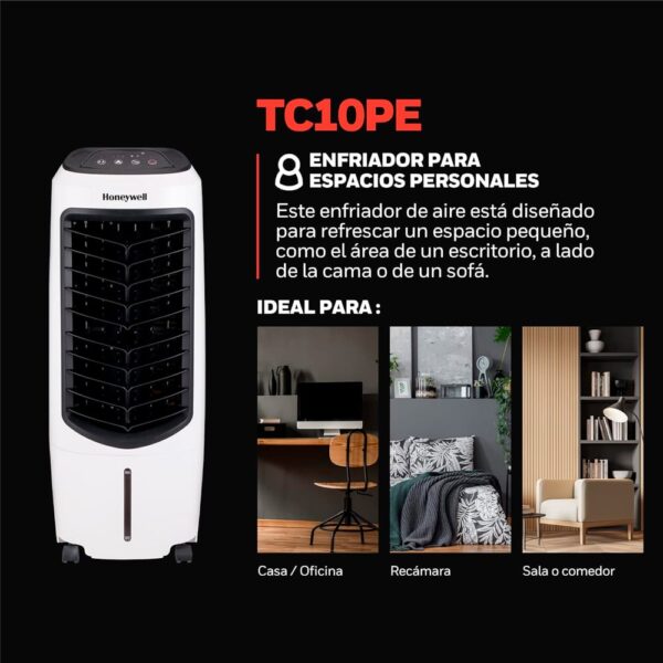Enfriador de Aire Evaporativo Honeywell TC10PE - Imagen 3