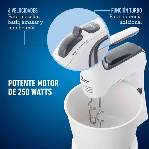 Batidora de mano y pedestal - Imagen 4
