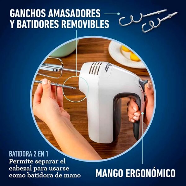 Batidora de mano y pedestal - Imagen 5