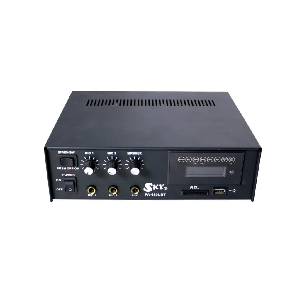 Amplificador Heaven de Audio / 2 Canales / Bluetooth / BT/USB/MP3 / 11 –  Skytek Honduras
