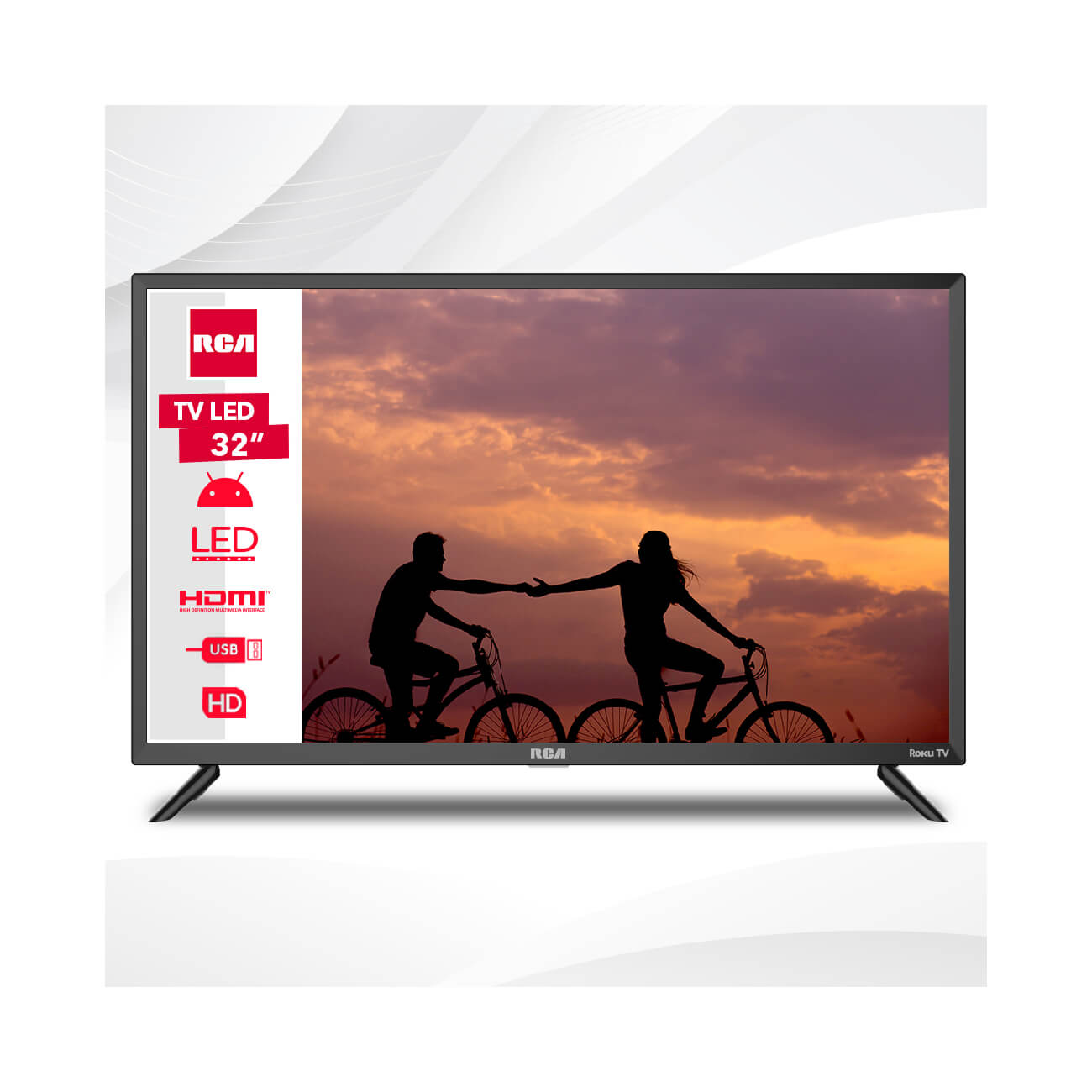 PANTALLA SMART TV RCA 32¨ LED SISTEMA ROKU