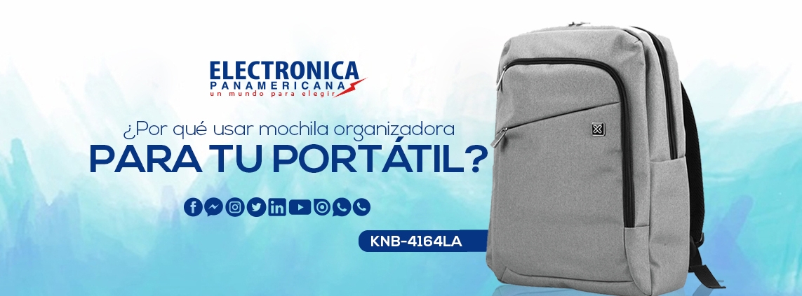 Las ventajas de tener una mochila para portátiles. - Electrónica  Panamericana Guatemala
