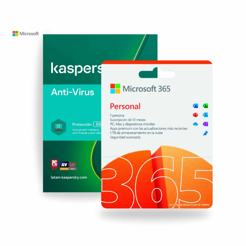 Bundle de Office 365 personal + Kaspersky antivirus | Bundle/K - 919075