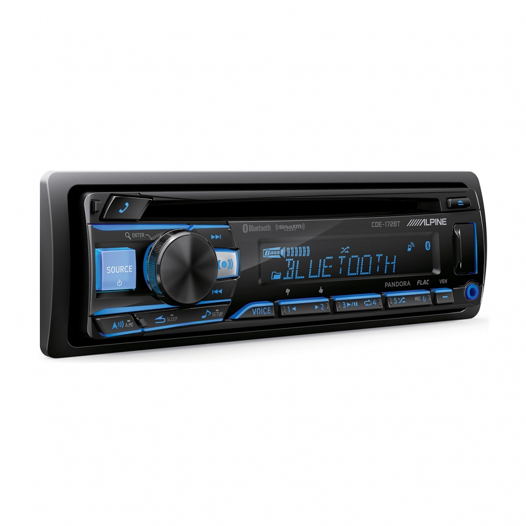 Radio Alpine 1din receptor de CD Bluetooth avanzado, 18w x 4  CDE-172BT –  819350 – Electrónica Panamericana Guatemala