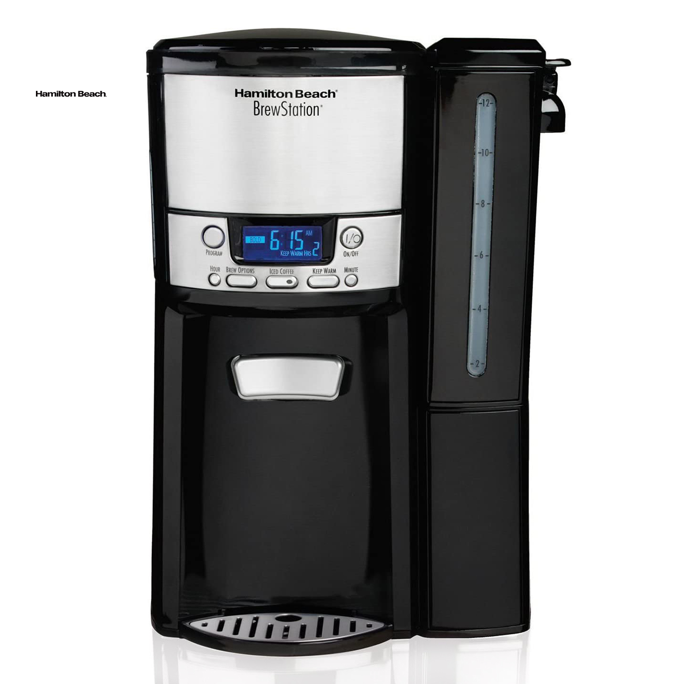 Cafetera eléctrica - 12 tazas - Blanco con indicador de nivel de agua - 900  watts - Marca- Proctor sílex 