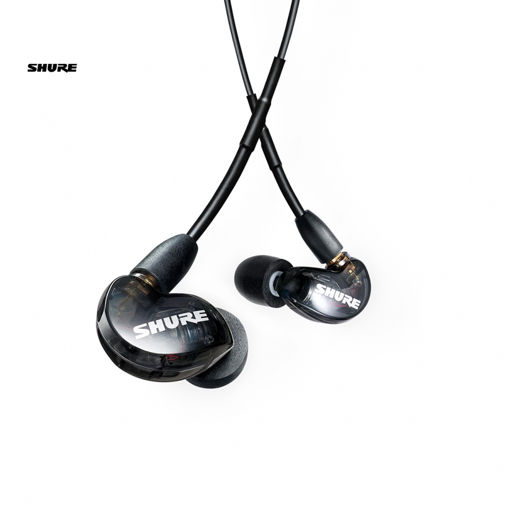 Shure SE215-K-UNI Audífonos In Ear manos libres negro translúcido