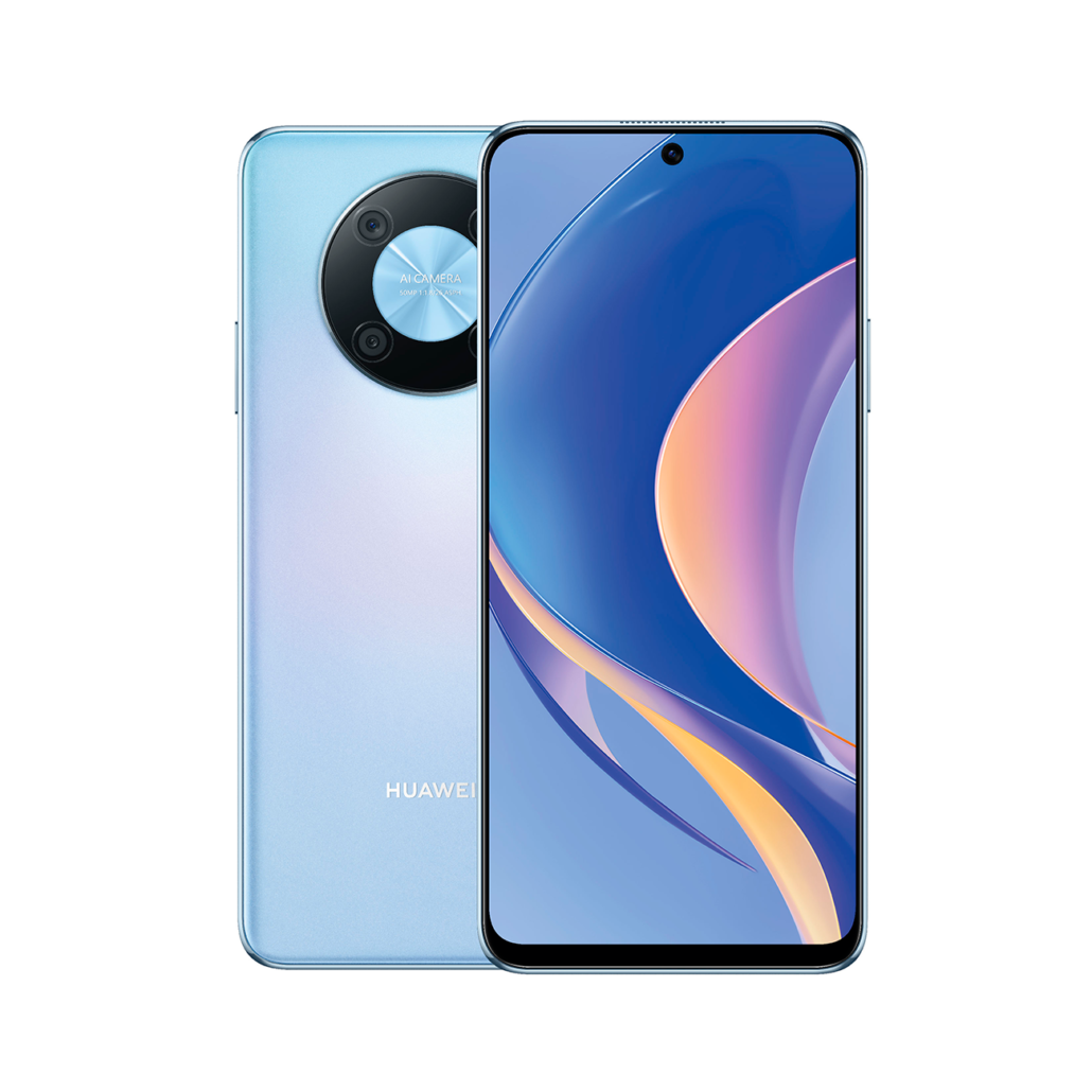 Celular Huawei Nova Y90, Color Azul Cristal, 6GB RAM