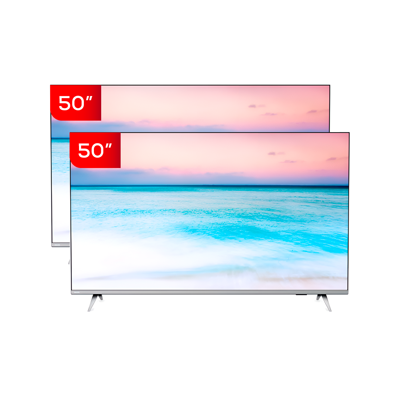 Televisor Smart TV 4K UHD 50» Marca PHILIPS 50PUD6654/54