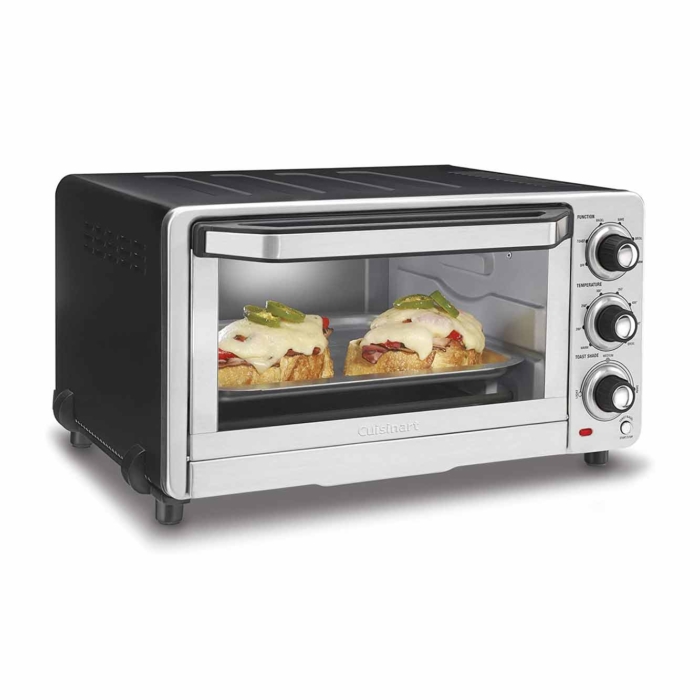 Horno Tostador Y Asador Cuisinart | Acero Inoxidable | 3 Diales De ...