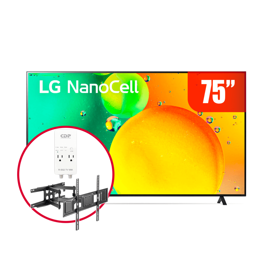 Televisor NanoCell 4K LG de 75 Pulgadas 75NANO75SQA